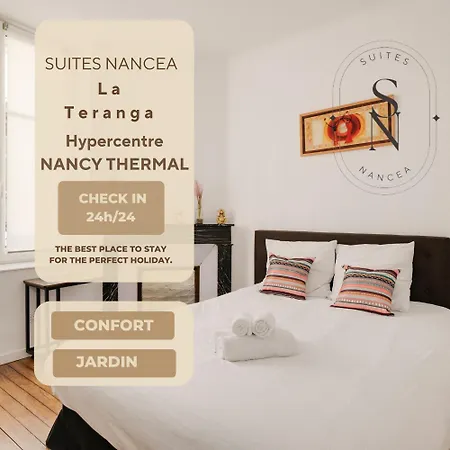 La Teranga De Kadi & Cathy, Avec Jardin Privatif Lejlighed Nancy